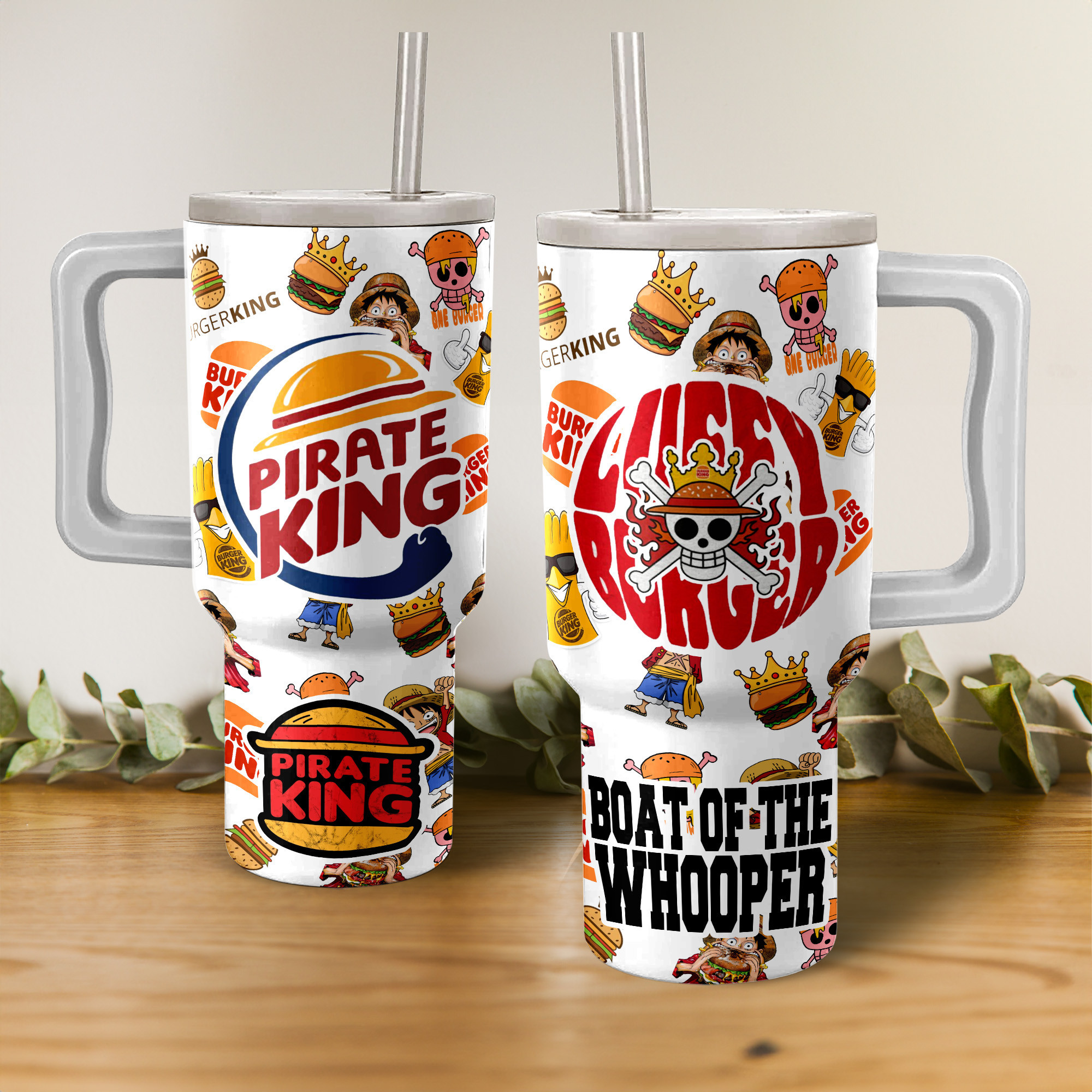 Pirate King One Piece Anime Custom Stanley Cup 40 oz 30 oz Tumbler With HandleTVC2301152