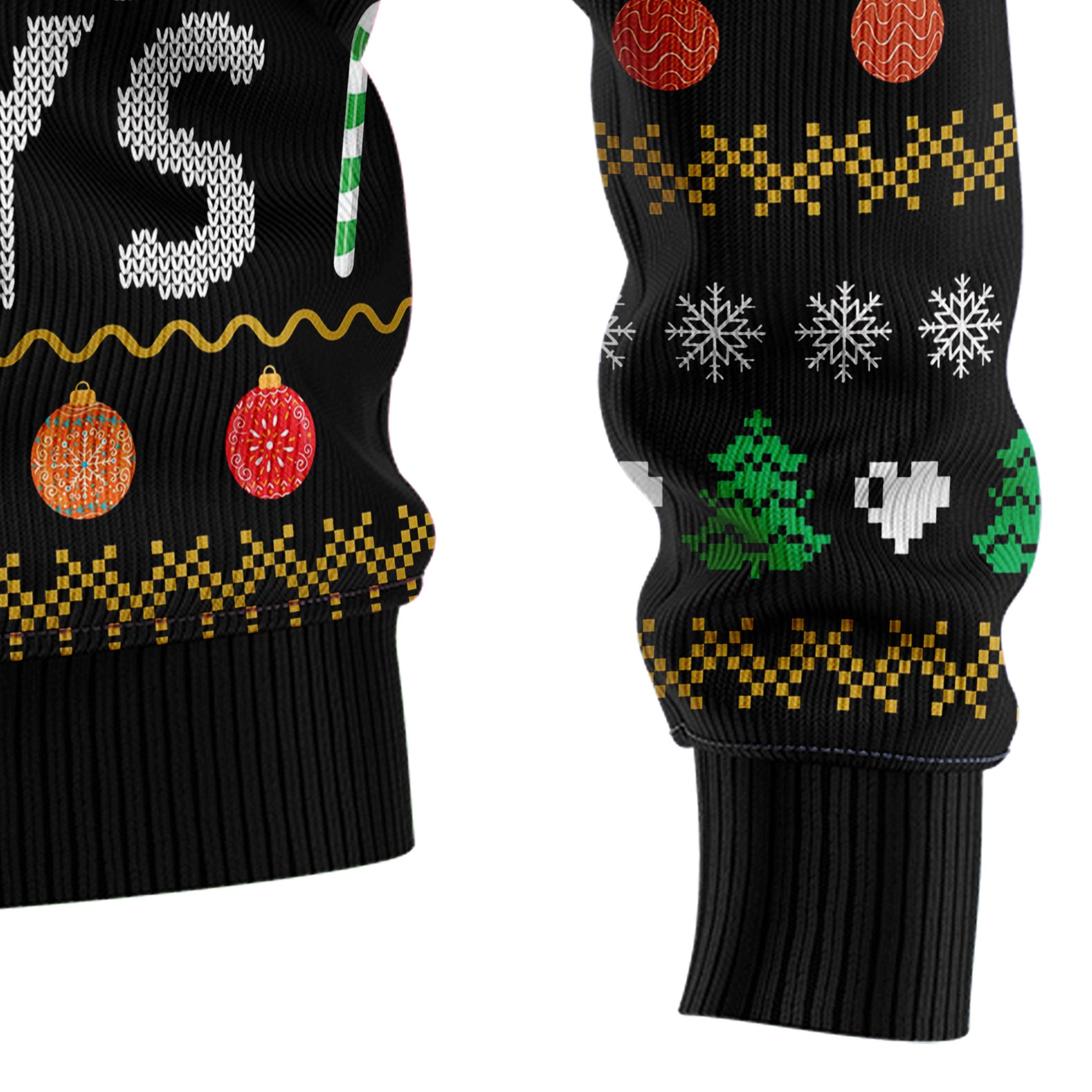Pirate Skull Ugly Ugly Christmas Sweater - Image 6