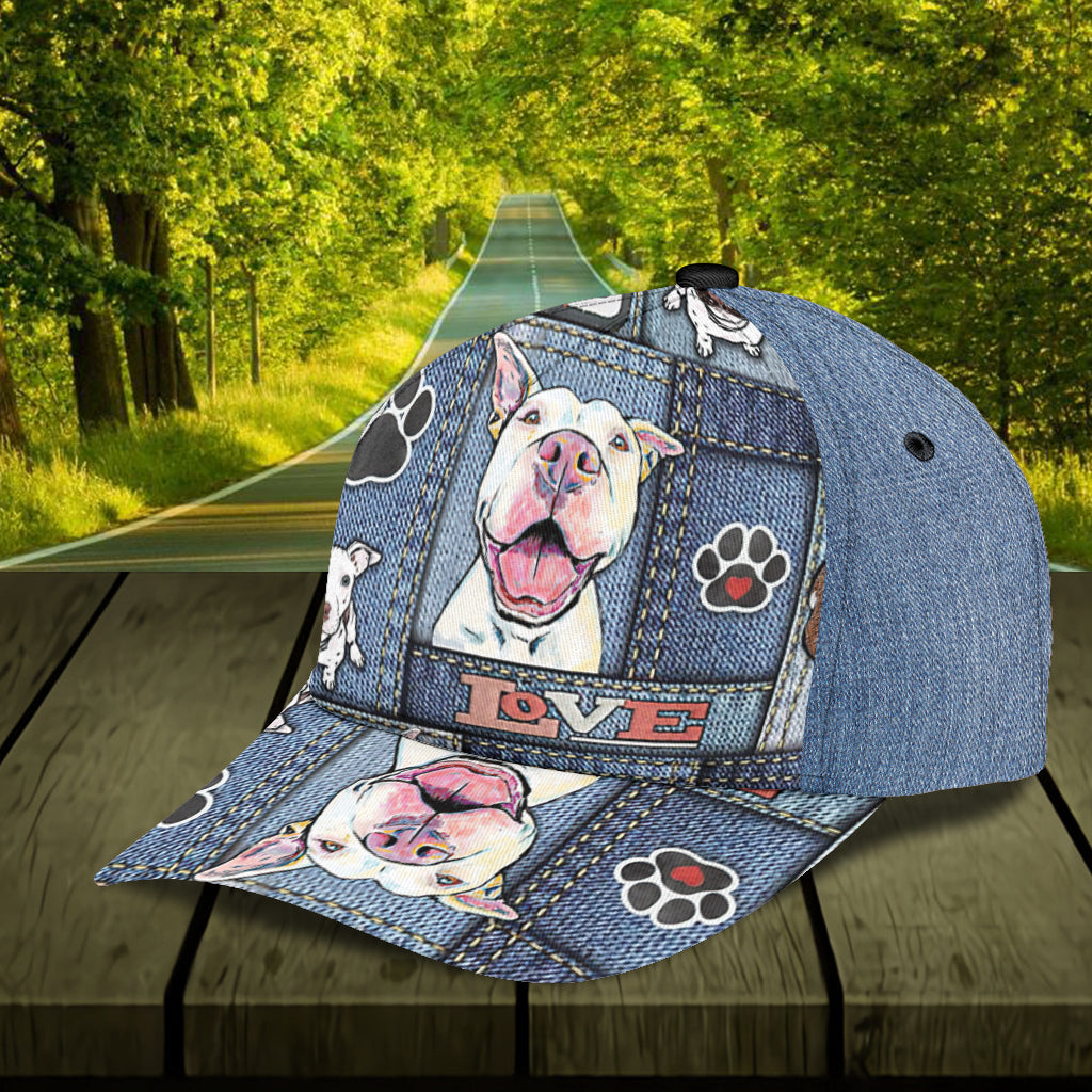 Pitbull Classic Cap, Gift for Pitbull Lovers Trucker Hats Custom Hats Gifts For Men & Women