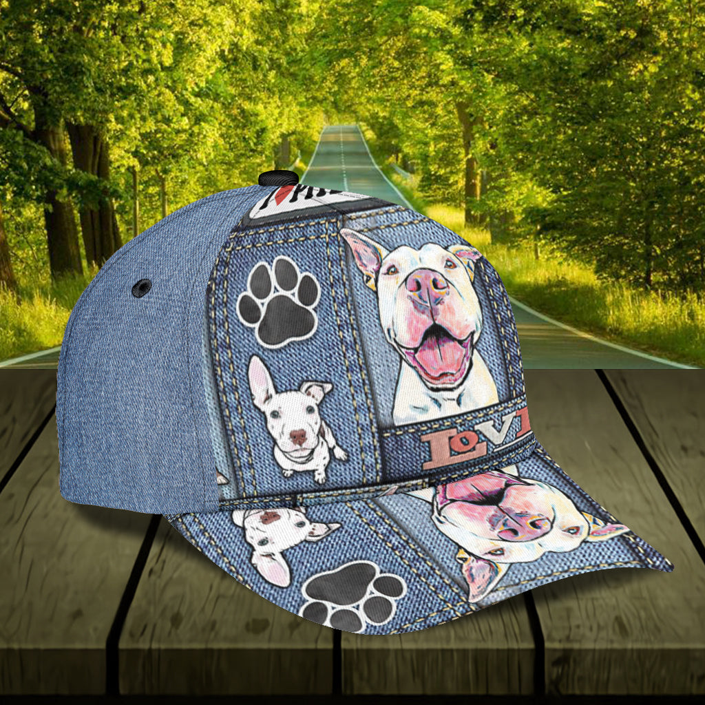 Pitbull Classic Cap, Gift for Pitbull Lovers Trucker Hats Custom Hats Gifts For Men & Women