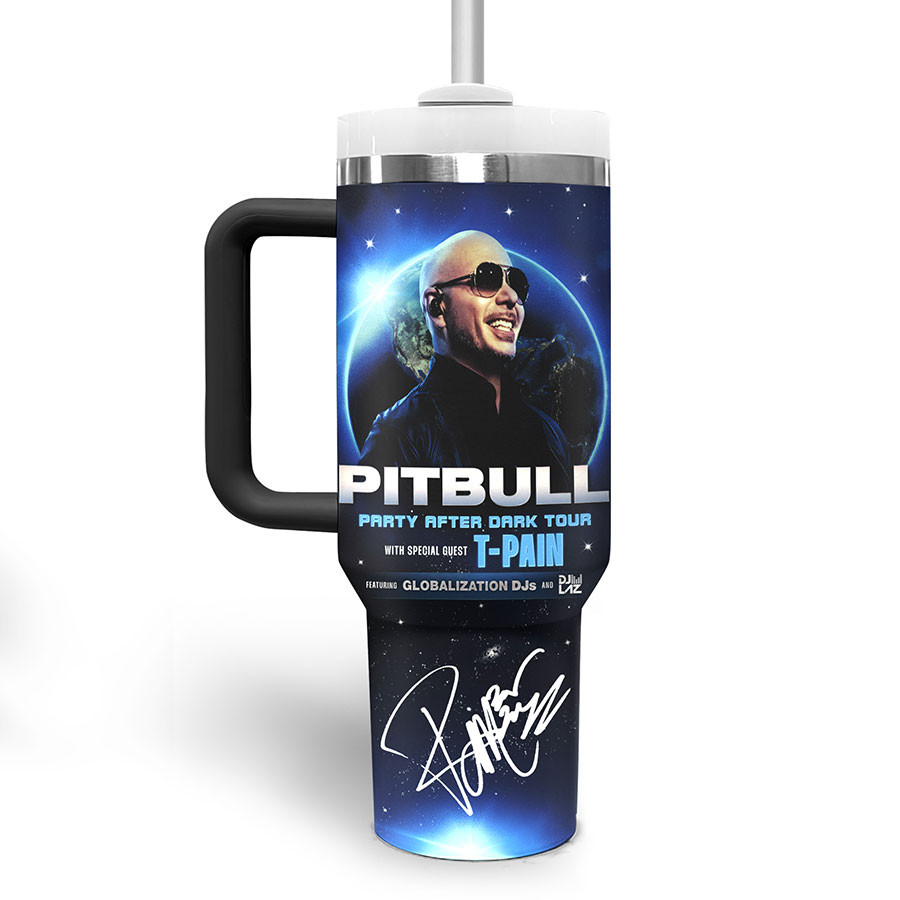Pitbull Music Custom Stanley Cup 40 oz 30 oz Tumbler With HandleTVC2301325 - Image 4