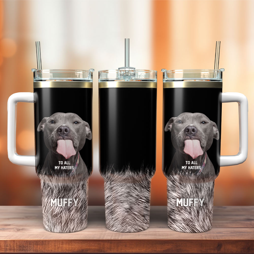 Pitbull To All My Haters Animal Custom Stanley Cup 40 oz 30 oz Tumbler With HandleTVC2301239