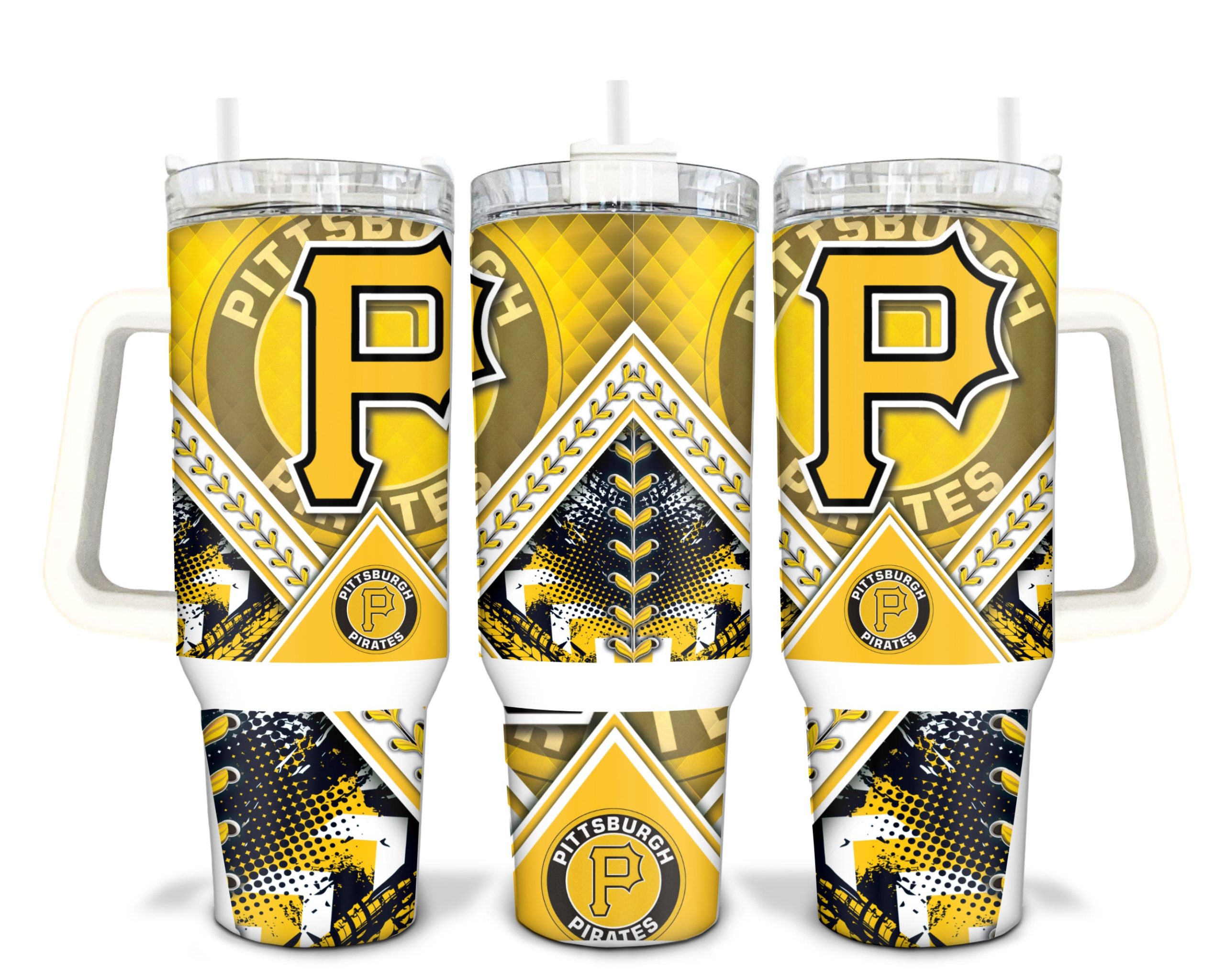 Pittburgh Pirates MLB Custom Stanley Cup 40 oz 30 oz Tumbler With HandleTVC2301229