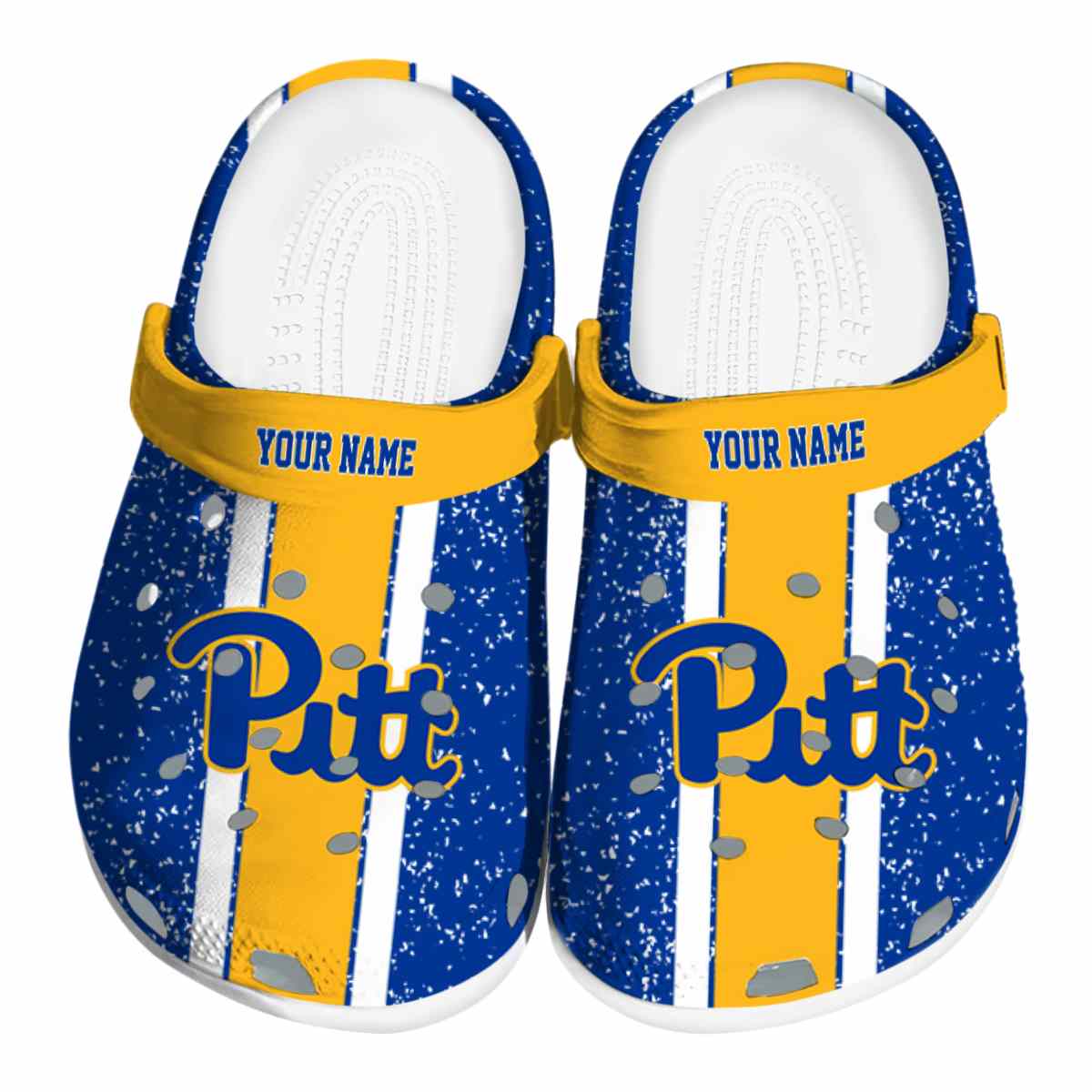 Pittsburgh Panthers NCAA Sport Crocs Crocband Clogs Shoes Comfortable For Men Women and Kids