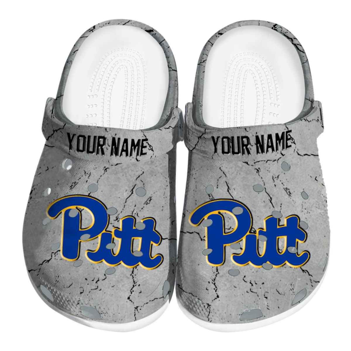 Pittsburgh Panthers NCAA Sport Crocs Crocband Clogs Shoes Comfortable For Men Women and Kids