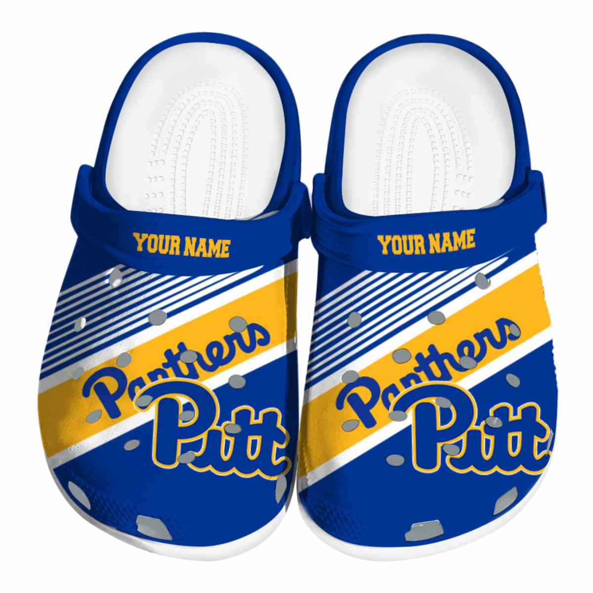 Pittsburgh Panthers NCAA Sport Crocs Crocband Clogs Shoes Comfortable For Men Women and Kids