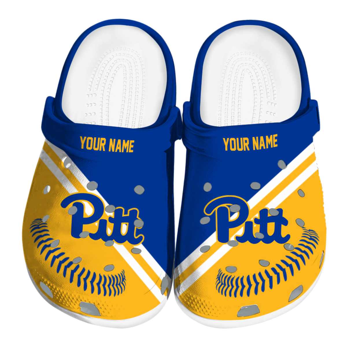 Pittsburgh Panthers NCAA Sport Crocs Crocband Clogs Shoes Comfortable For Men Women and Kids