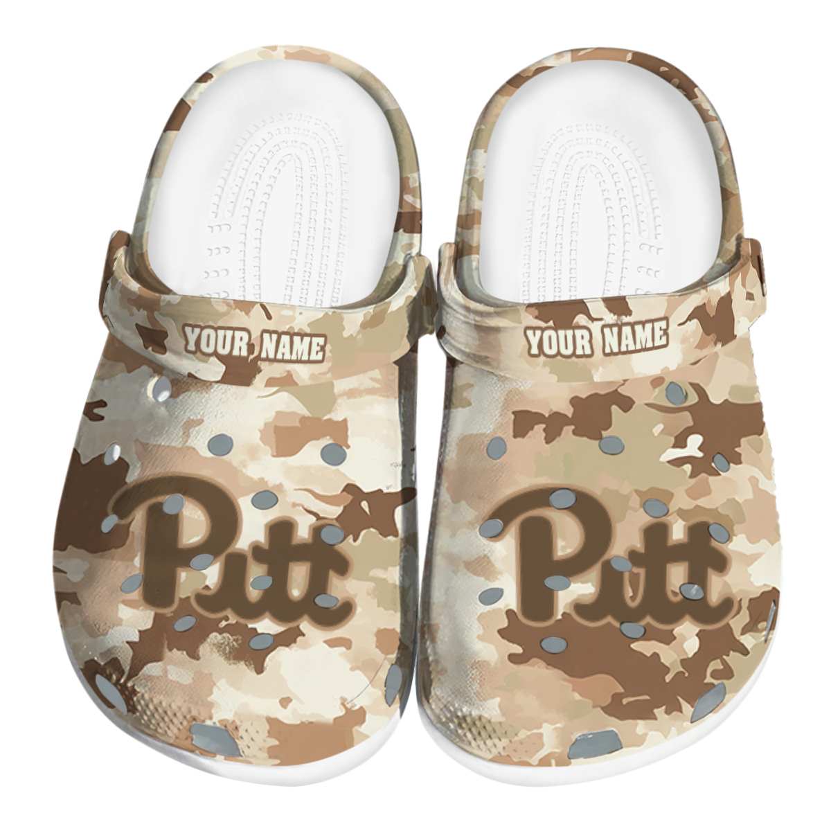 Pittsburgh Panthers NCAA Sport Crocs Crocband Clogs Shoes Comfortable For Men Women and Kids