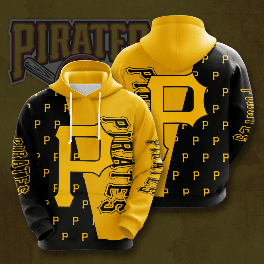 Pittsburgh Pirates 3D All Over Print Hoodie, Zip Hoodie