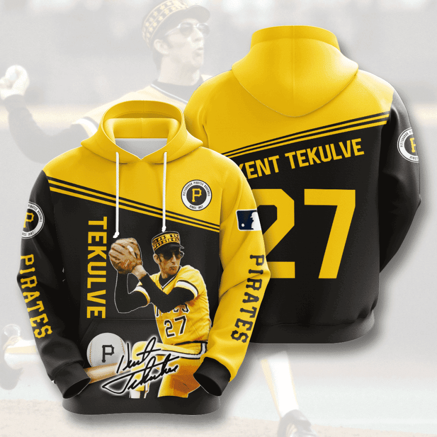 Pittsburgh Pirates 3D All Over Print Hoodie, Zip Hoodie