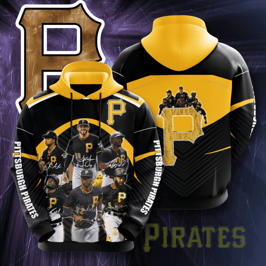 Pittsburgh Pirates 3D All Over Print Hoodie, Zip Hoodie