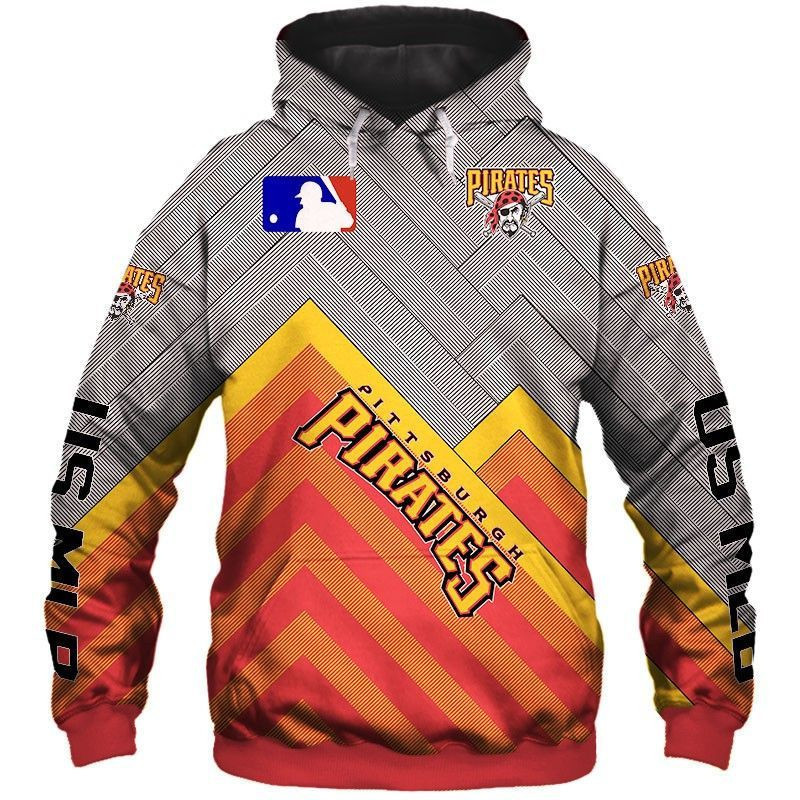 Pittsburgh Pirates 3D All Over Print Hoodie, Zip Hoodie