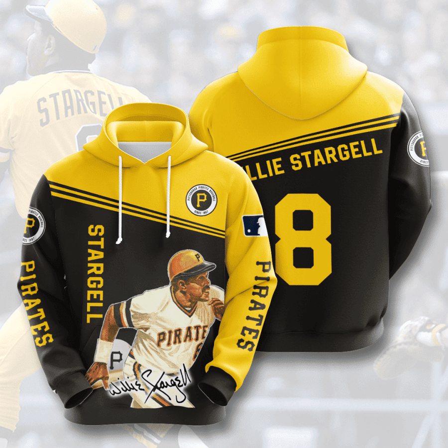 Pittsburgh Pirates 3D All Over Print Hoodie, Zip Hoodie