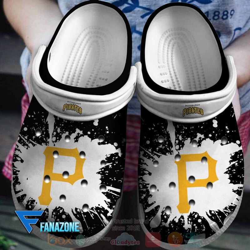 Pittsburgh Pirates MLB Sport Crocs Clogs Crocband Shoes Comfortable For Men Women and Kids