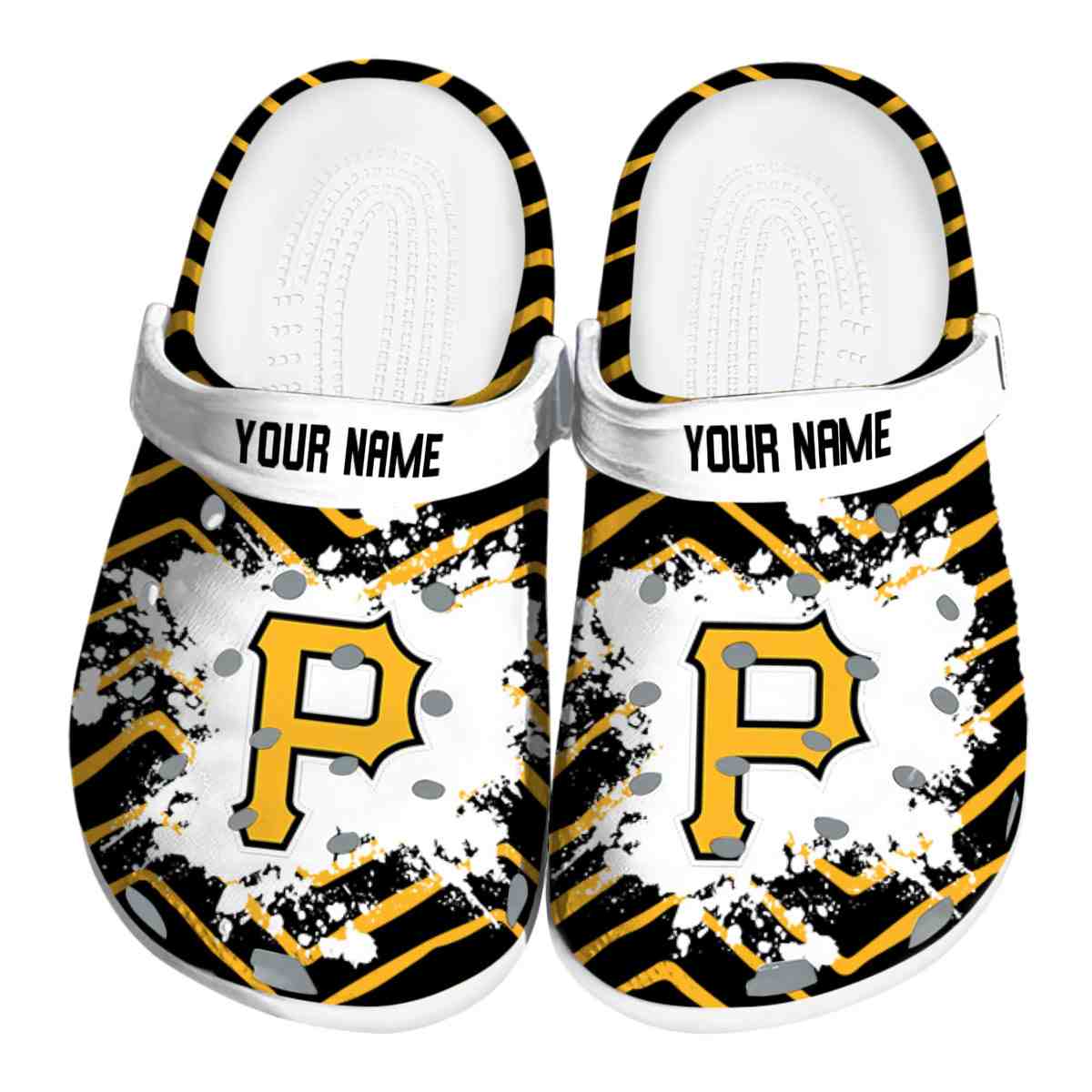 Pittsburgh Pirates MLB Sport Crocs Crocband Clogs Shoes Comfortable For Men Women and Kids