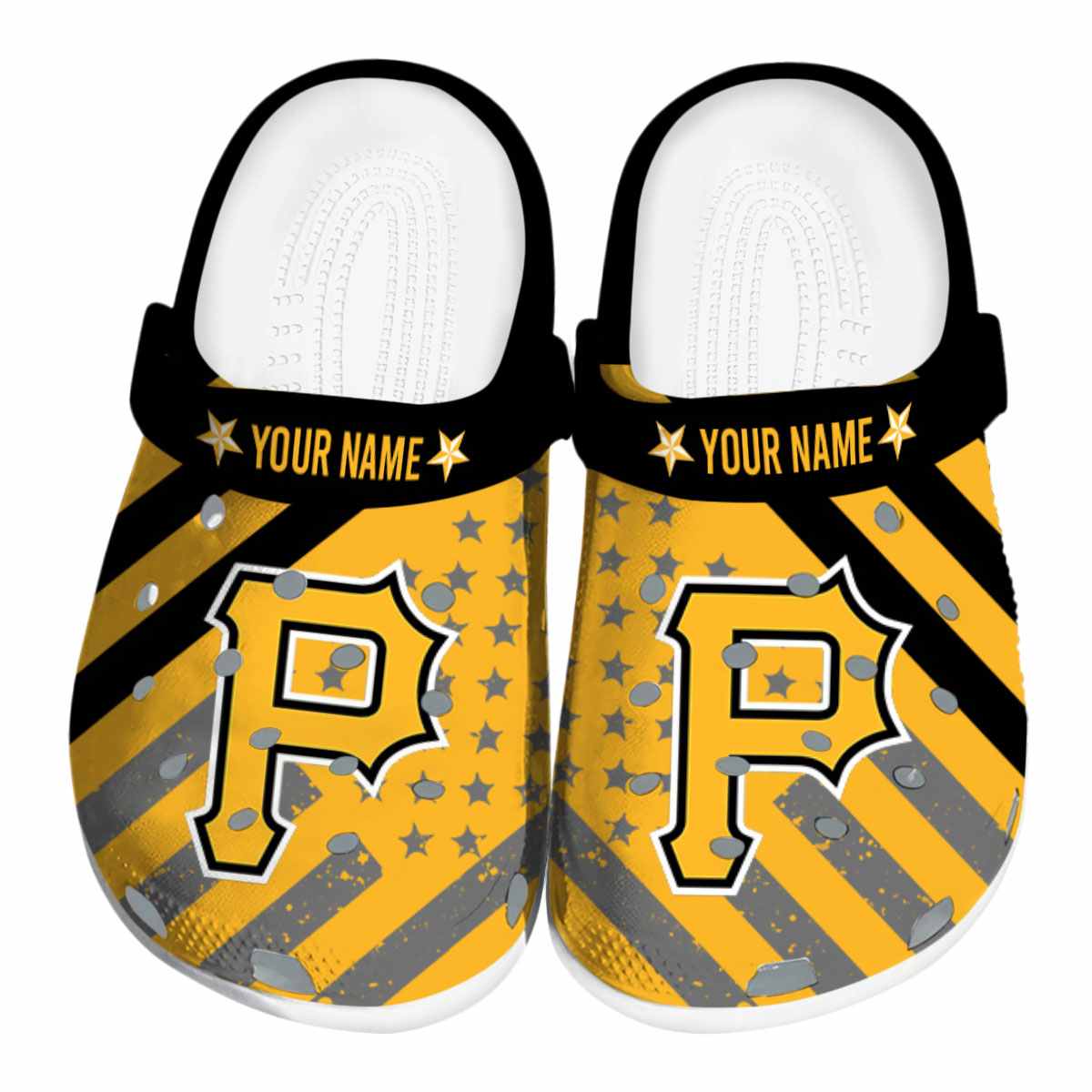 Pittsburgh Pirates MLB Sport Crocs Crocband Clogs Shoes Comfortable For Men Women and Kids