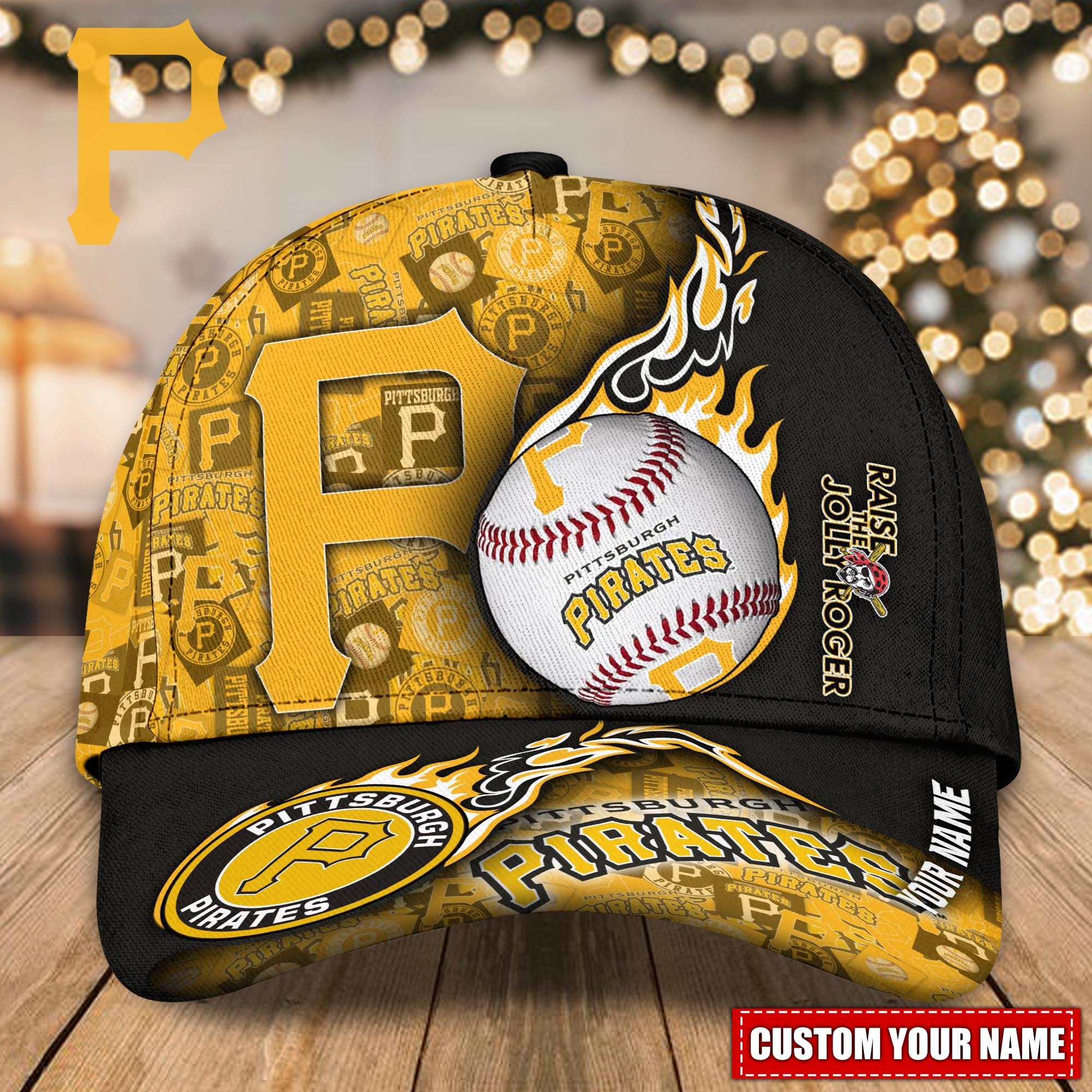 Pittsburgh Pirates Personalized Classic Caps, Baseball Caps Trucker Hats Custom Hats Gifts For Men & Women