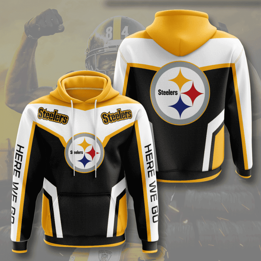 Pittsburgh Steelers 3D All Over Print Hoodie, Zip Hoodie