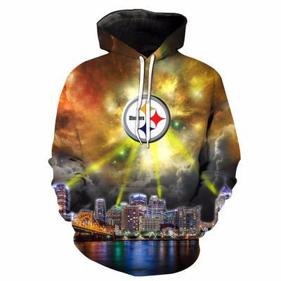 Pittsburgh Steelers 3D All Over Print Hoodie, Zip Hoodie