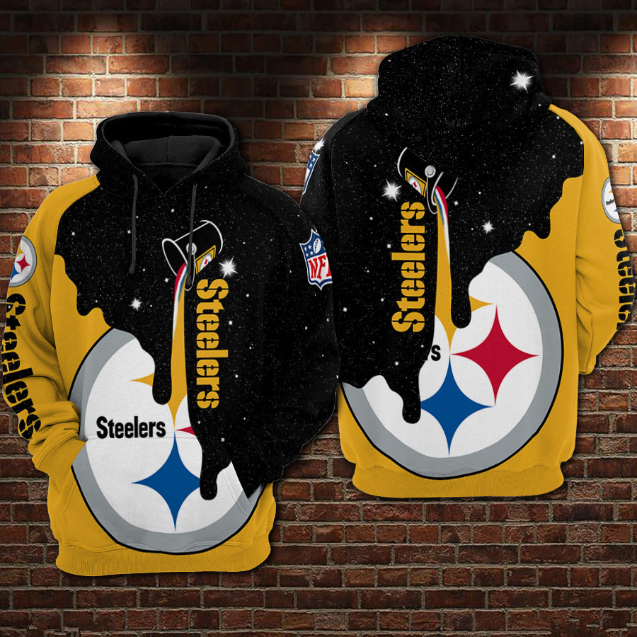 Pittsburgh Steelers 3D All Over Print Hoodie, Zip Hoodie