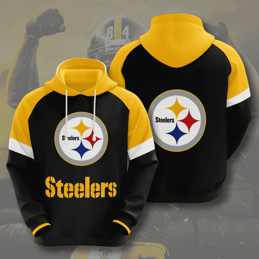 Pittsburgh Steelers 3D All Over Print Hoodie, Zip Hoodie