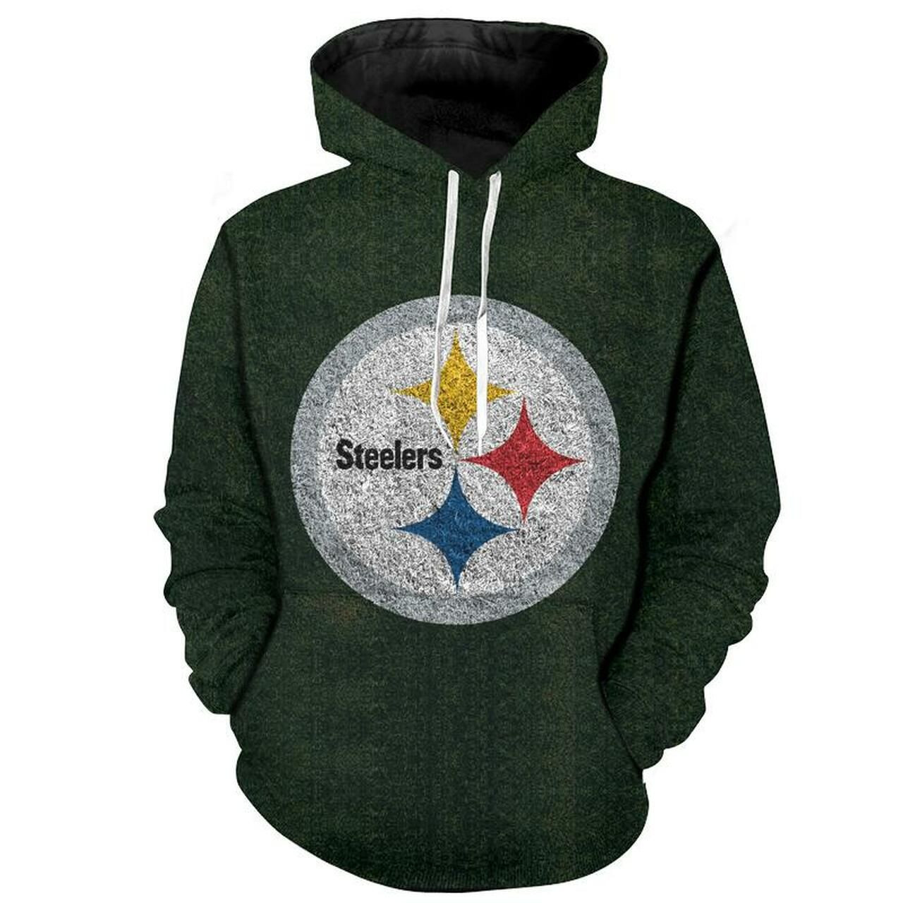 Pittsburgh Steelers 3D All Over Print Hoodie, Zip Hoodie