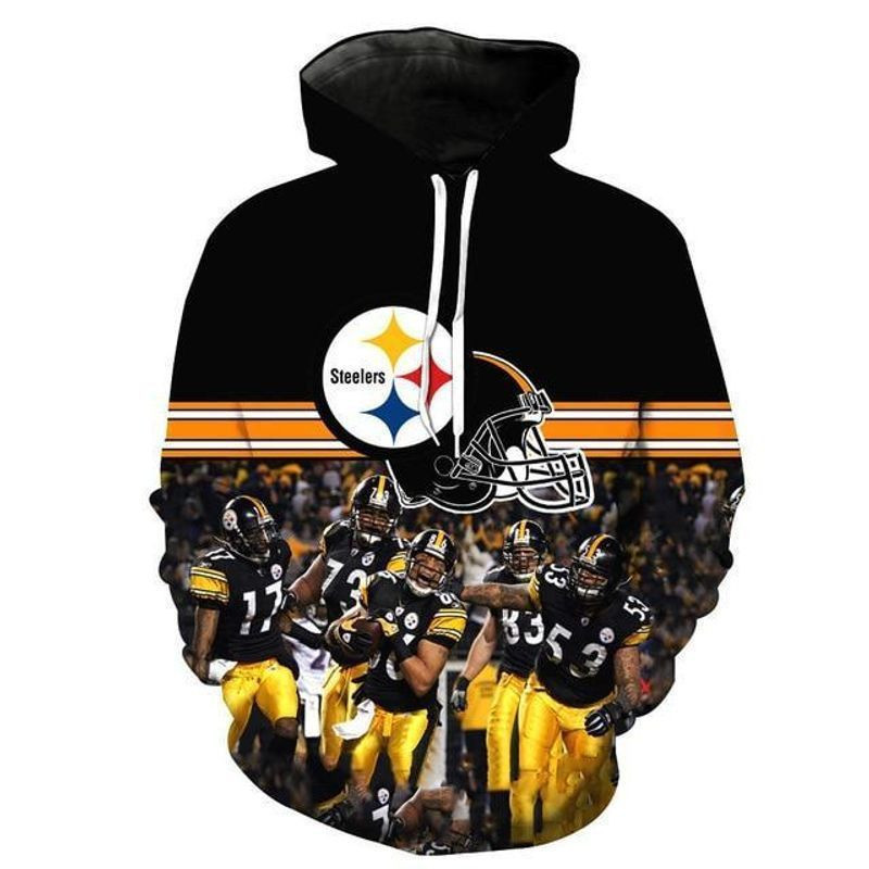 Pittsburgh Steelers 3D All Over Print Hoodie, Zip Hoodie