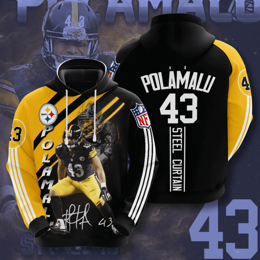 Pittsburgh Steelers 3D All Over Print Hoodie, Zip Hoodie