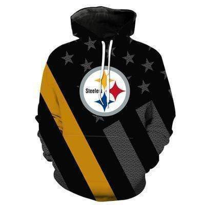 Pittsburgh Steelers 3D All Over Print Hoodie, Zip Hoodie