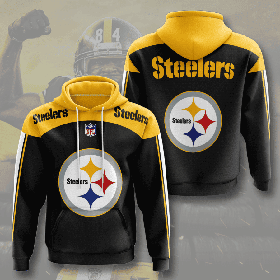 Pittsburgh Steelers 3D All Over Print Hoodie, Zip Hoodie