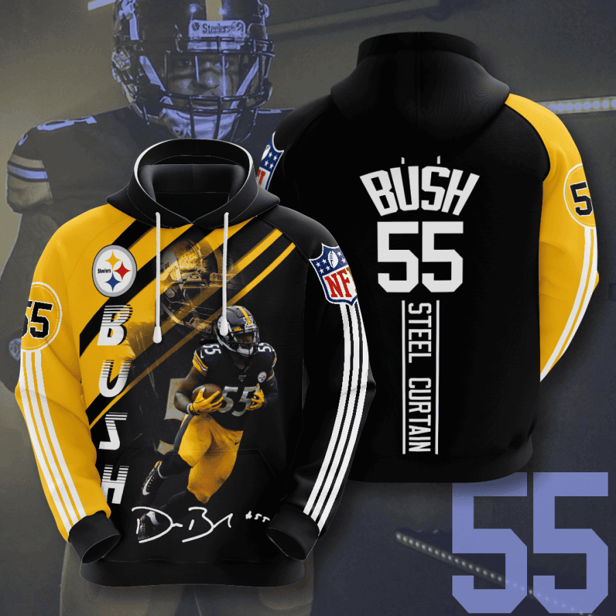 Pittsburgh Steelers 3D All Over Print Hoodie, Zip Hoodie