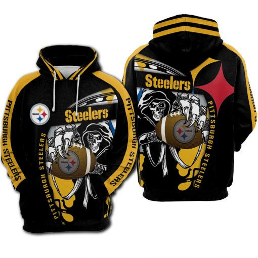 Pittsburgh Steelers 3D All Over Print Hoodie, Zip Hoodie