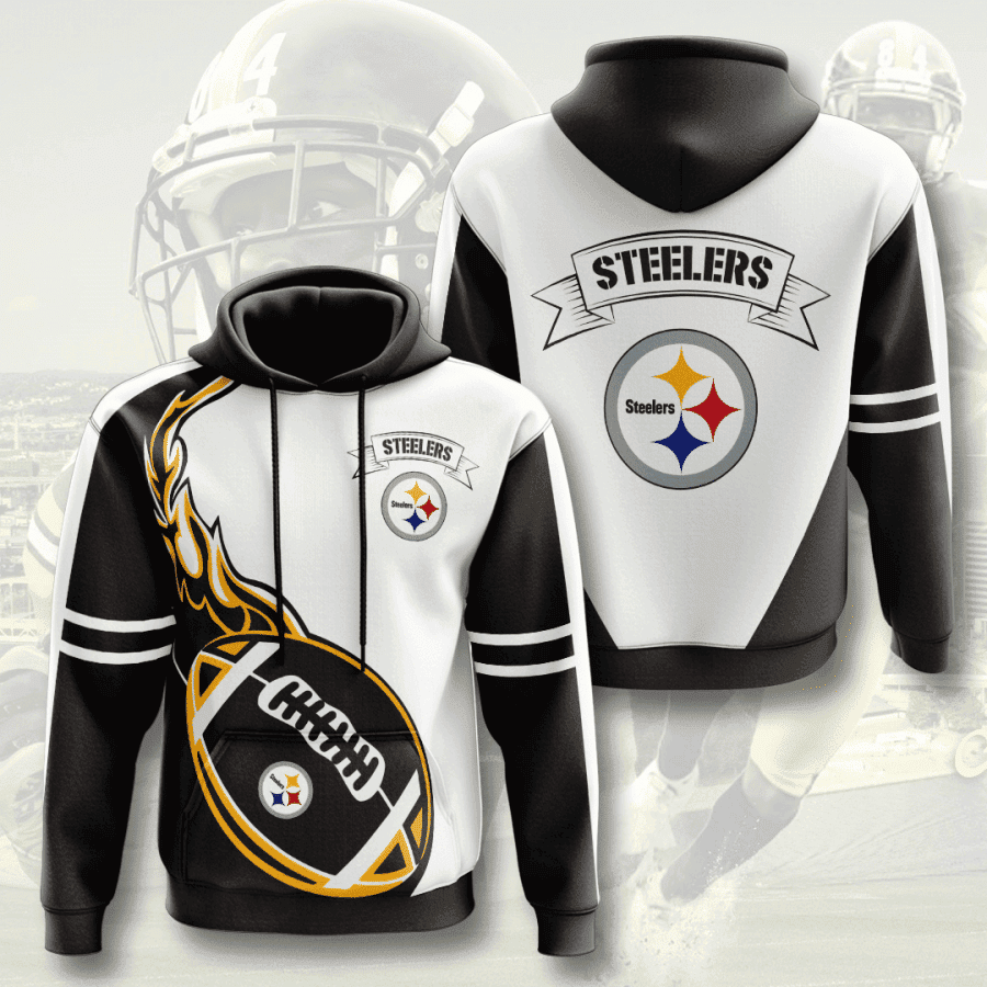 Pittsburgh Steelers 3D All Over Print Hoodie, Zip Hoodie
