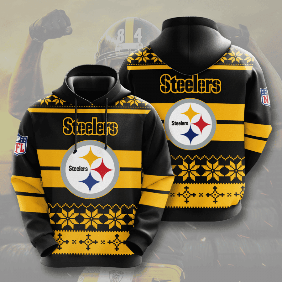 Pittsburgh Steelers 3D All Over Print Hoodie, Zip Hoodie