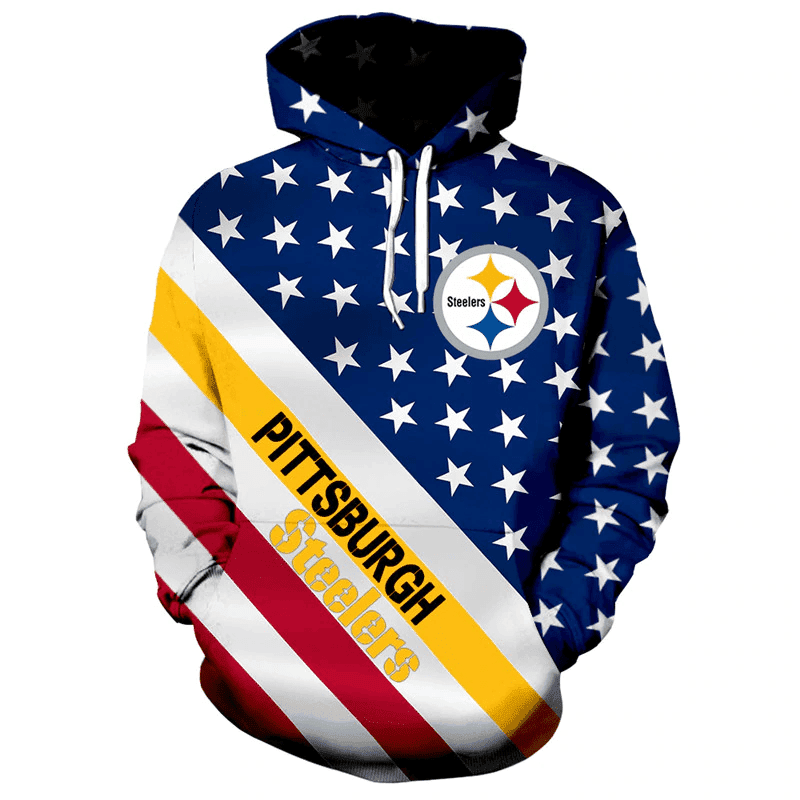 Pittsburgh Steelers 3D All Over Print Hoodie, Zip Hoodie