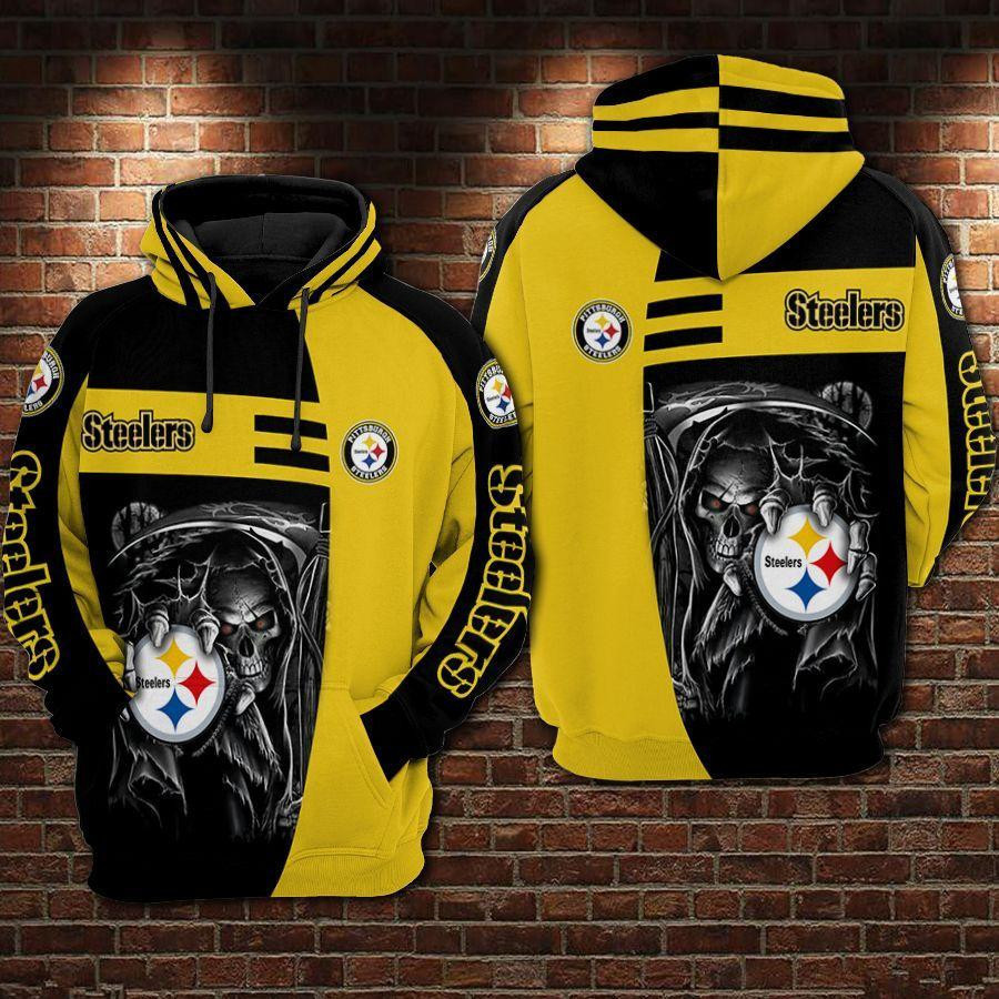 Pittsburgh Steelers 3D All Over Print Hoodie, Zip Hoodie