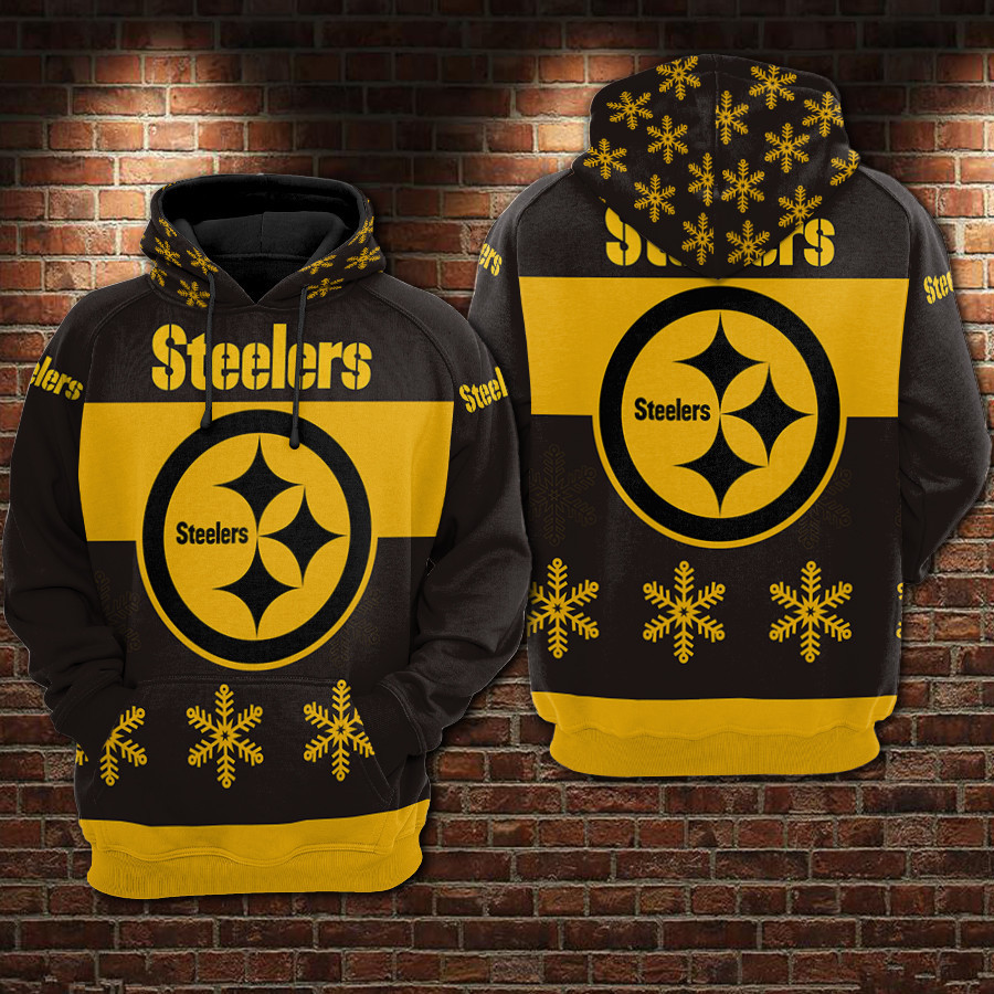 Pittsburgh Steelers 3D All Over Print Hoodie, Zip Hoodie