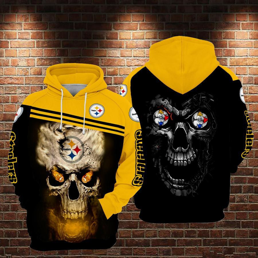 Pittsburgh Steelers 3D All Over Print Hoodie, Zip Hoodie