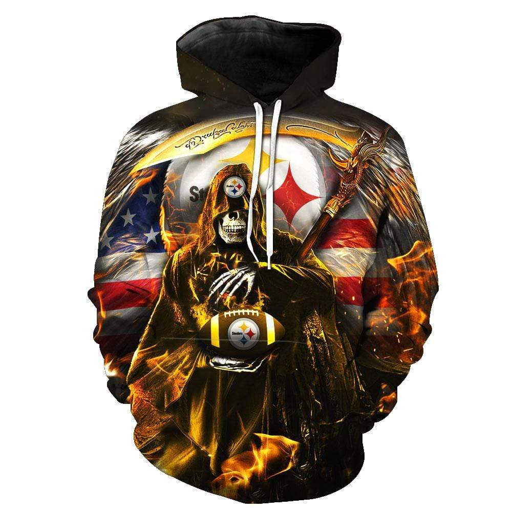 Pittsburgh Steelers 3D All Over Print Hoodie, Zip Hoodie