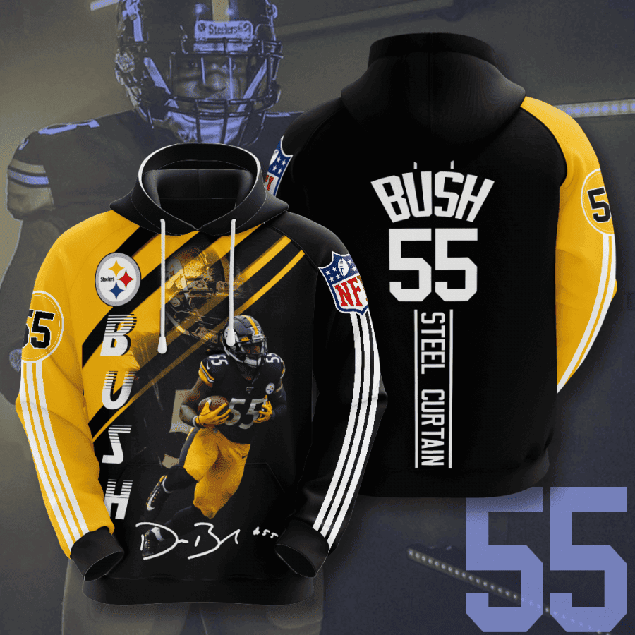 Pittsburgh Steelers 3D All Over Print Hoodie, Zip Hoodie