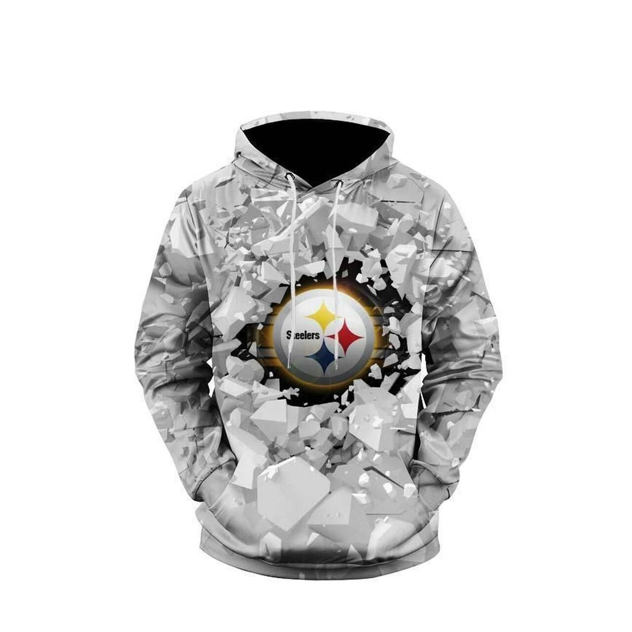 Pittsburgh Steelers 3D All Over Print Hoodie, Zip Hoodie