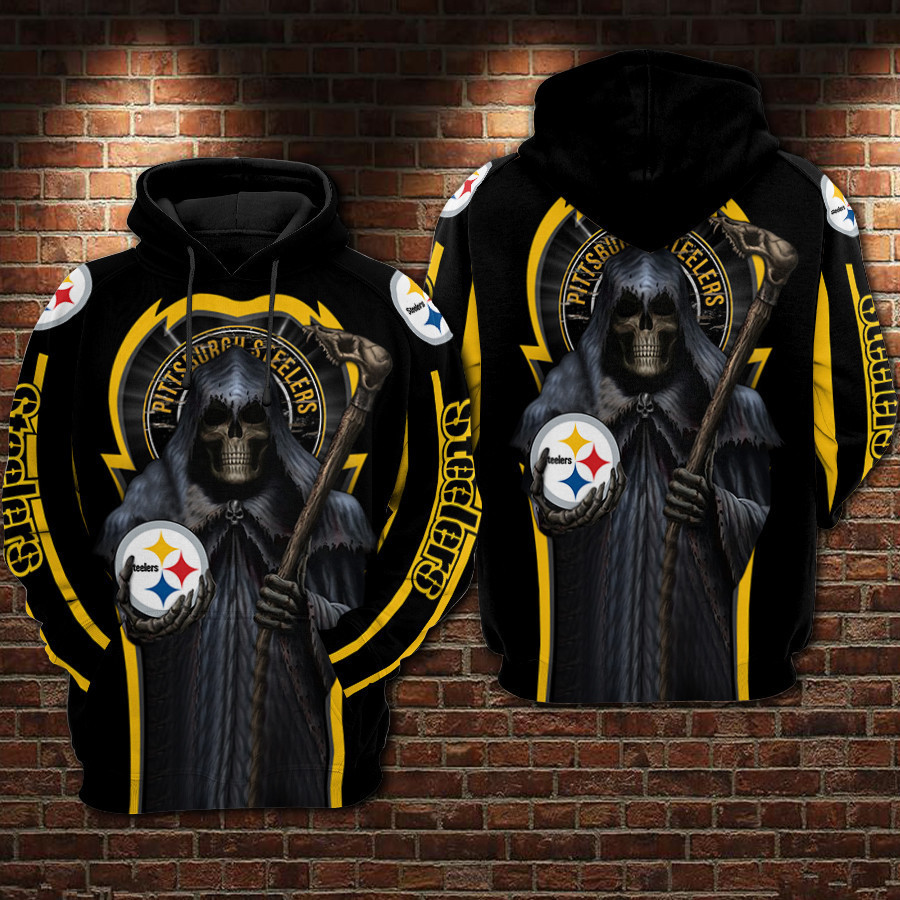 Pittsburgh Steelers 3D All Over Print Hoodie, Zip Hoodie