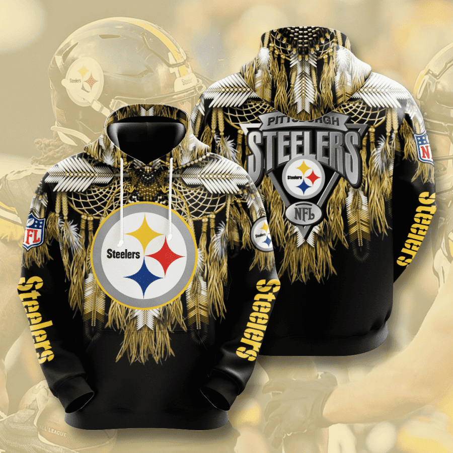 Pittsburgh Steelers 3D All Over Print Hoodie, Zip Hoodie