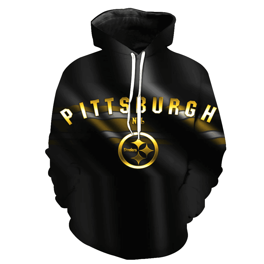 Pittsburgh Steelers 3D All Over Print Hoodie, Zip Hoodie