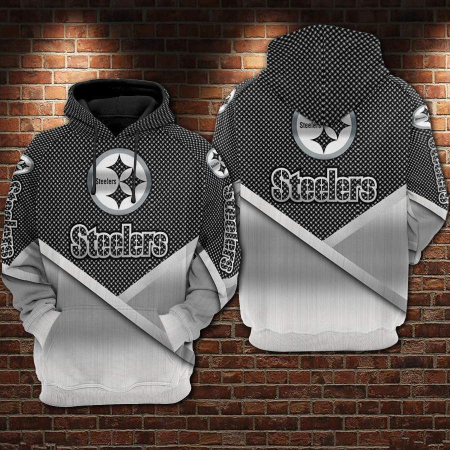 Pittsburgh Steelers 3D All Over Print Hoodie, Zip Hoodie
