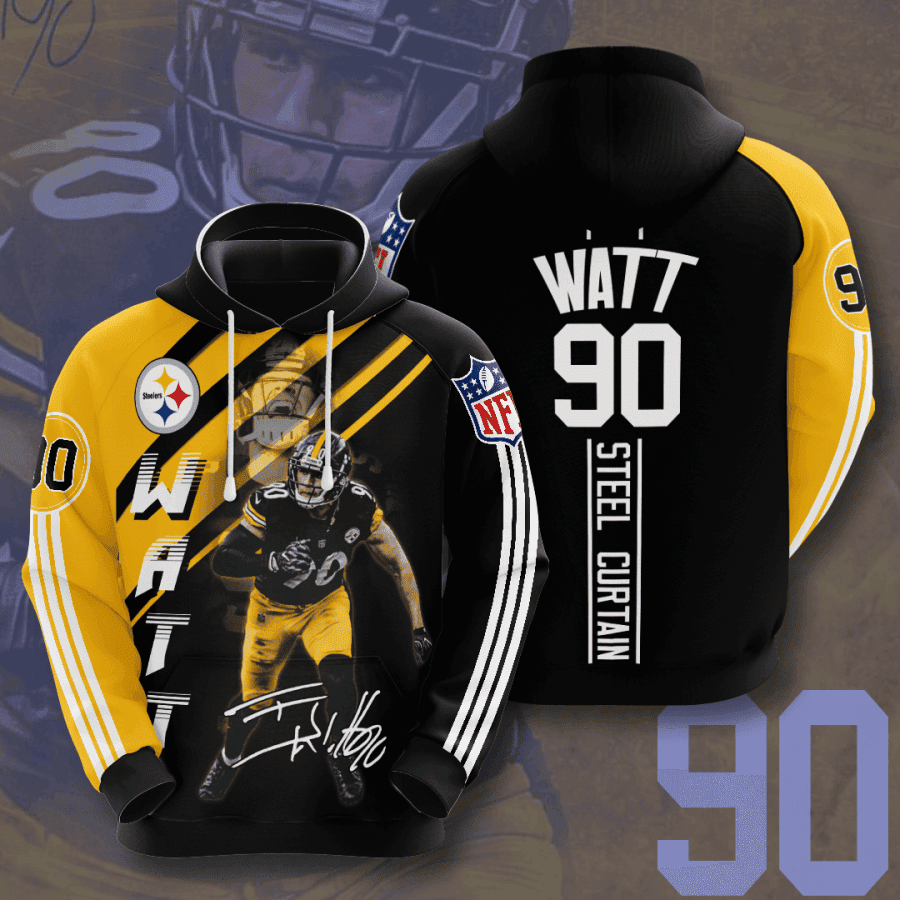 Pittsburgh Steelers 3D All Over Print Hoodie, Zip Hoodie