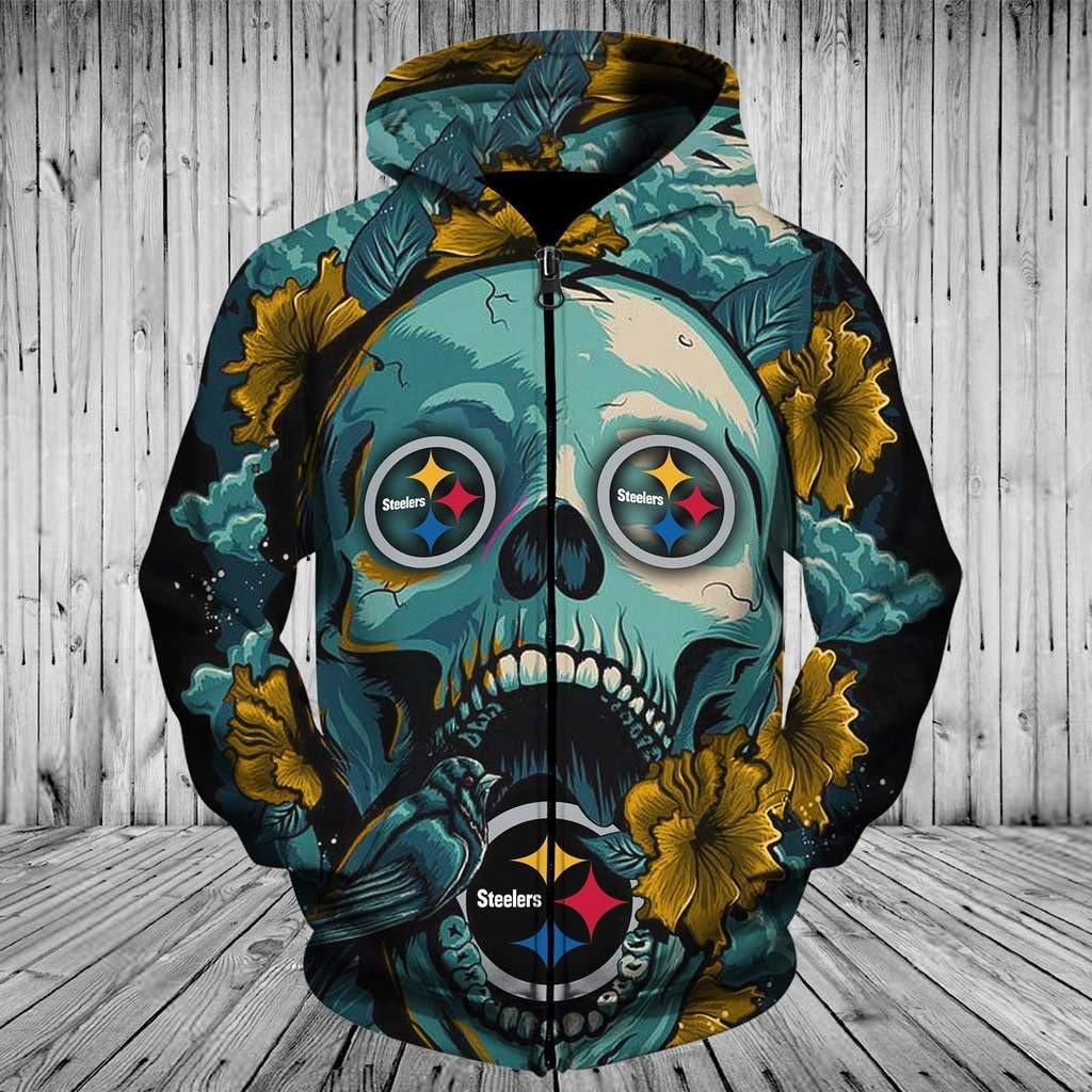 Pittsburgh Steelers 3D All Over Print Hoodie, Zip Hoodie