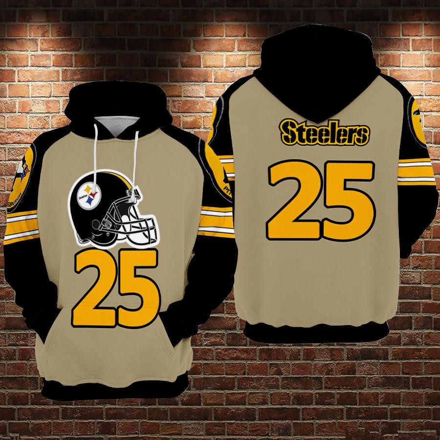 Pittsburgh Steelers 3D All Over Print Hoodie, Zip Hoodie