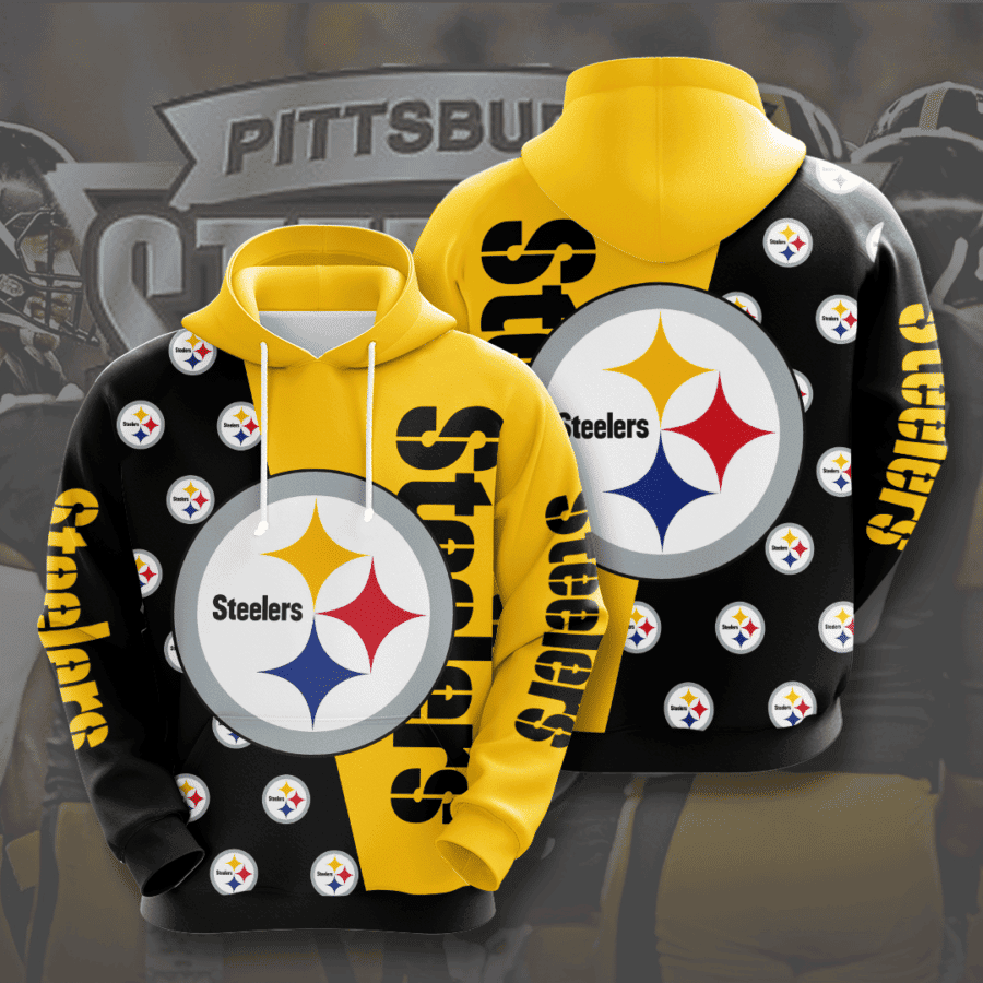 Pittsburgh Steelers 3D All Over Print Hoodie, Zip Hoodie