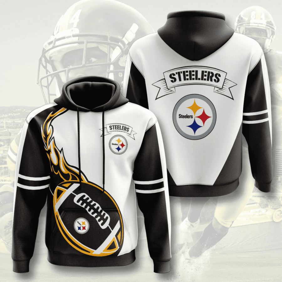 Pittsburgh Steelers 3D All Over Print Hoodie, Zip Hoodie